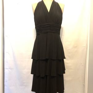Black Sleeveless Evan-Picone Dress